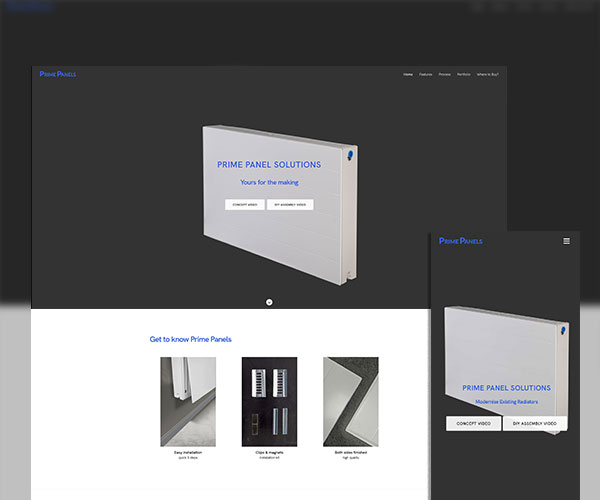 prime panels website